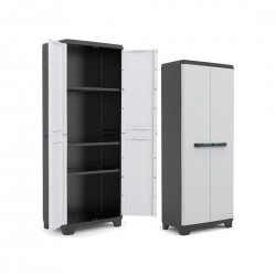 KETER ARMADIO LINEAR ALTO BIAN/NERO 68X39X173H