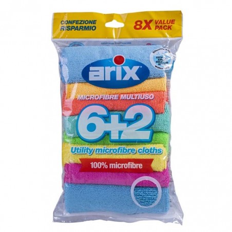 ARIX PANNO MICROFIBRA 6+2PZ ART.28605