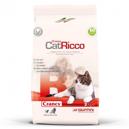 GIUNTINI CROC GATTO 400GR RICCO X10