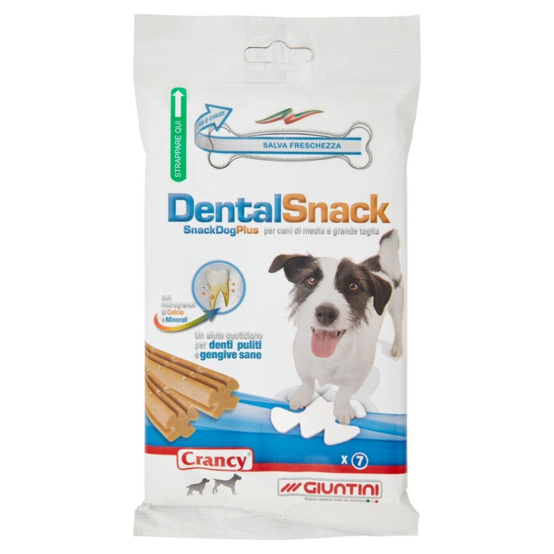 GIUNTINI DENTALSNACK CANE 7PZ 180GR X20