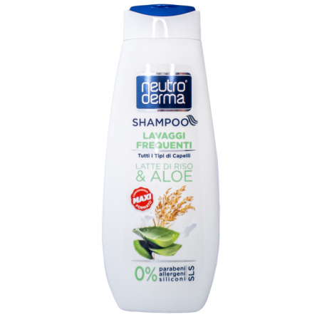 NEUTRODERMA SH LATTE DI RISO E ALOE 500ML