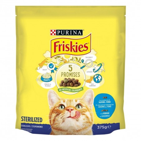 FRISKIES CROC GATTO STERILIZ SALM/TON/VERD 375GR