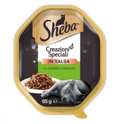 SHEBA PATE SALSA AGNELLO E VERDURE 85GR