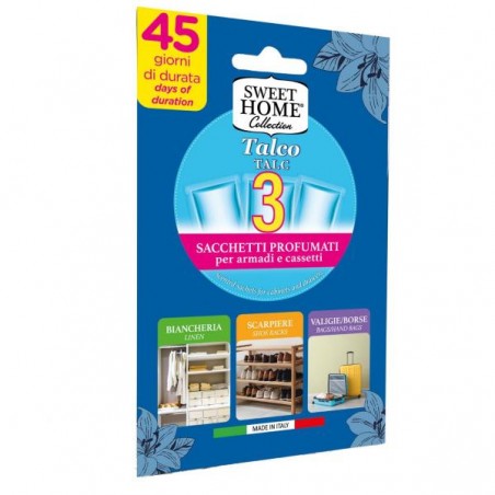 SWEET HOME SACCHETTI PROF. TALCO 3PZ