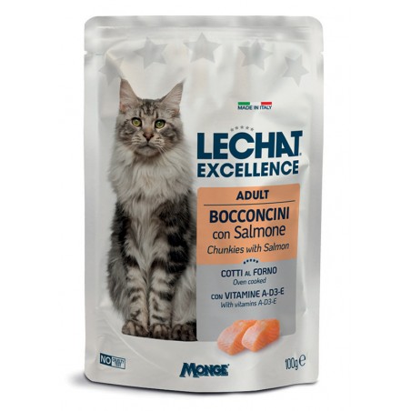 LECHAT BUSTE EXCEL ADULT SALMONE 100GR