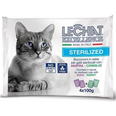 LECHAT MULTIPACK EXCELLENCE STERILIZ 4X100GR
