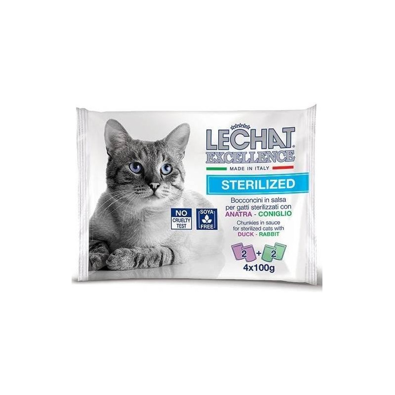 LECHAT MULTIPACK EXCELLENCE STERILIZ 4X100GR