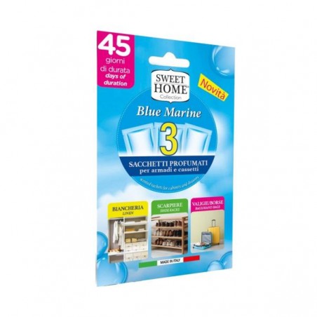 SWEET HOME SACCHETTI PROF. BLUE MARINE 3PZ