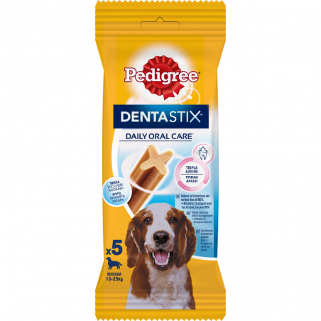 PEDIGREE DENTASTIX M 128GR 5PZ 10-25KG X14