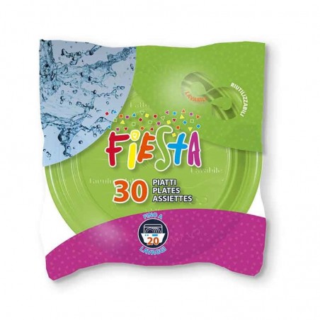 ARISTEA PIATTI PIANI 30PZ VERDE MELA