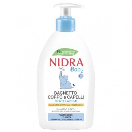 NIDRA BABY BAGNO CORPO E CAPELLI 500ML