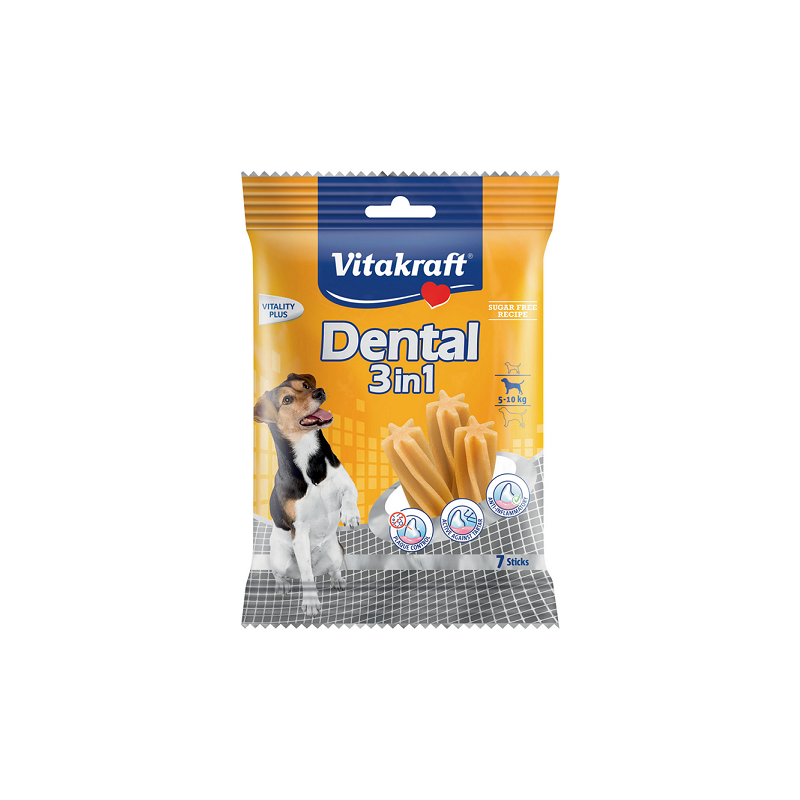 VITAKRAFT DENTAL MIS.S 7PZ 5-10KG 120GR