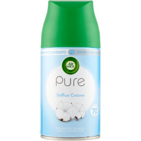 AIR WICK FRESH MATIC RIC S.COTONE 250ML