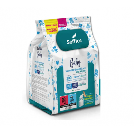 SOFFICE SALV BABY C/PUP UP TALCO 200PZ