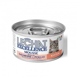 LECHAT MOUSSE EXC KITTEN SALM/POLLO 85GR
