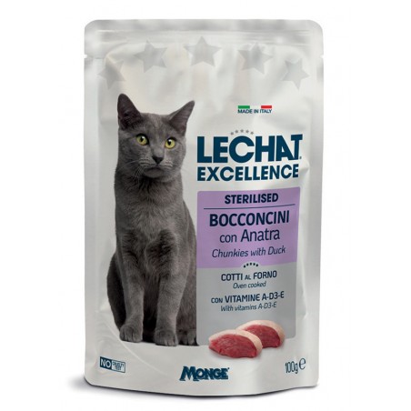 LECHAT BUSTE EXCEL STERIL ANATRA 100GR