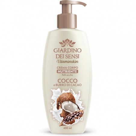 GIARDINI DEI SENSI CR CORPO CACAO/COCCO 400ML