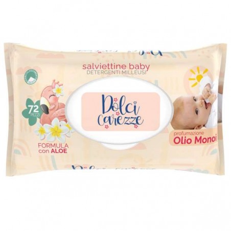 DOLCI CAREZZE SALV. BABY OLIO MONOI 72PZ