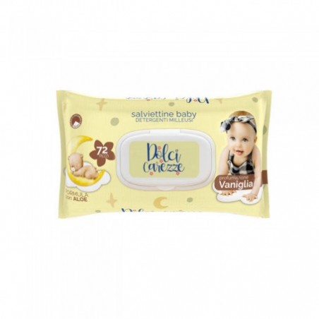 DOLCI CAREZZE SALV. BABY VANIGLIA 72PZ