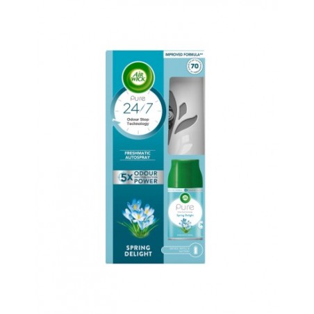 AIR WICK FRESH MATIC BASE+RIC PRIMAVERA 250ML