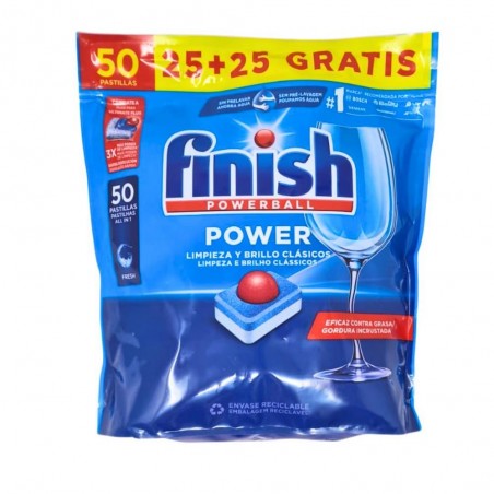 FINISH TABS 50PZ POWERBALL CLASSICO