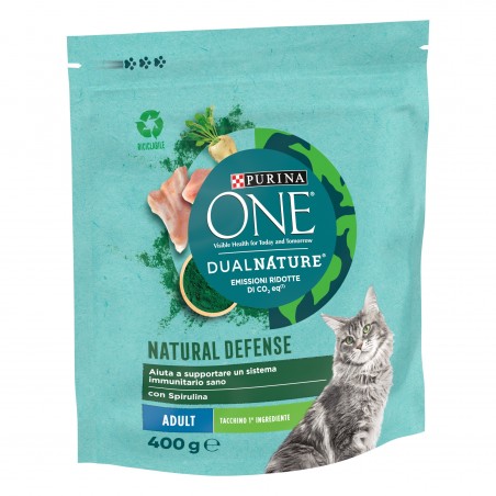 PURINA ONE GATTO CROC D.NATURE ADULT TACCH 400G