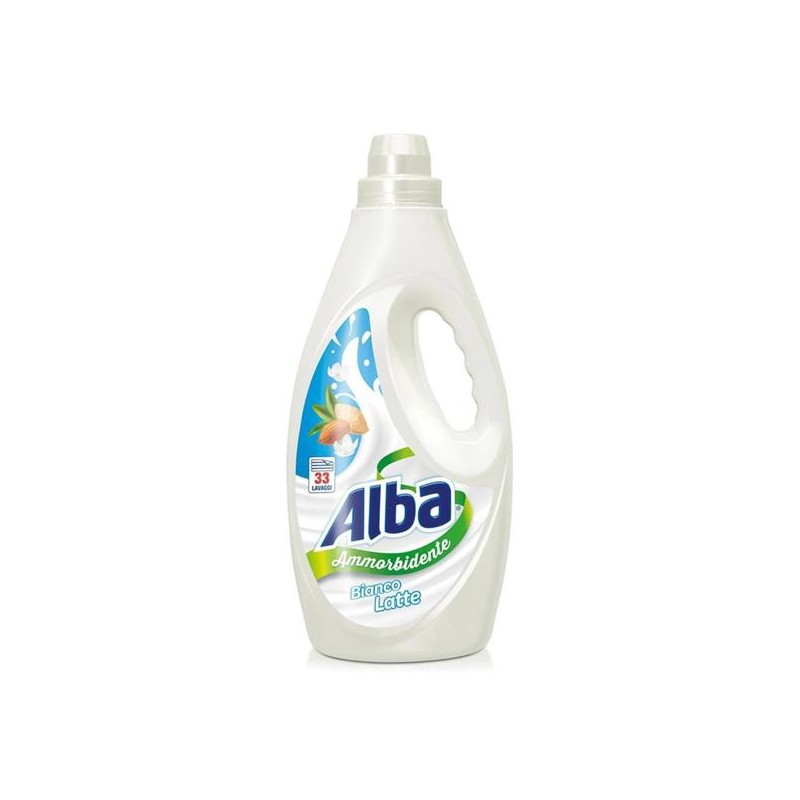 ALBA AMM BIANCO LATTE 33LAV 1.85LT X8