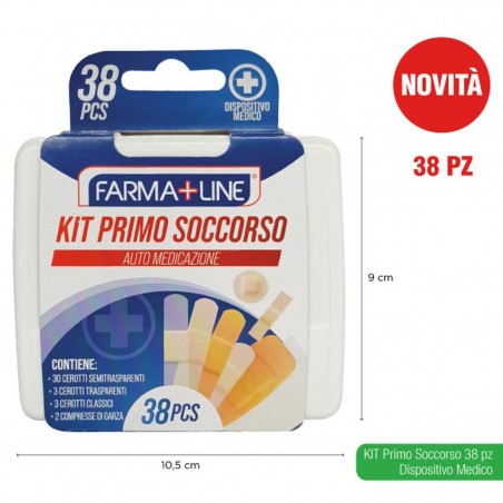 CASAPIU KIT PRIMO SOCCORSO 38PZ