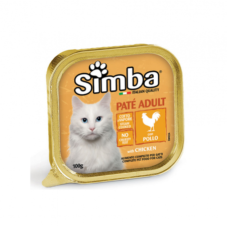 SIMBA PATE GATTO 100GR POLLO