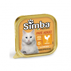 SIMBA PATE GATTO 100GR POLLO