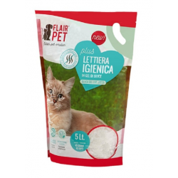 PET HUGS LETTIERA GEL SILICE 5LT NEUTRA FLAIR PET