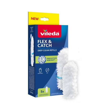 VILEDA PIUMINO DUSTER FLEX CATCH RICAMBIO 5PZ