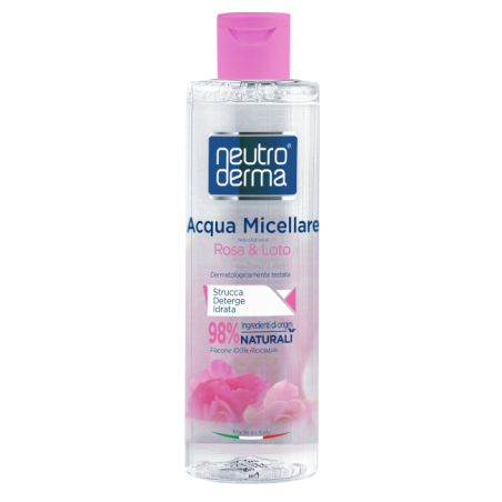 NEUTRODERMA ACQUA MICEL F.ROSA E LOTO 500ML