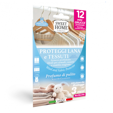 SWEET HOME PROTEGGI LANA E TESS P.PULITO 12PZ