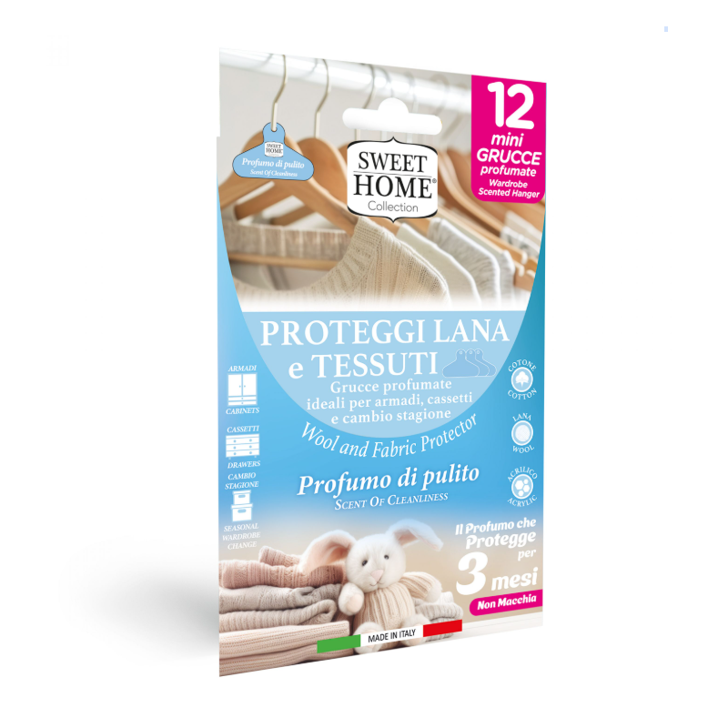 SWEET HOME PROTEGGI LANA E TESS P.PULITO 12PZ