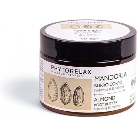 PHYTORELAX BURRO CORPO MANDORLA 250ML VASO