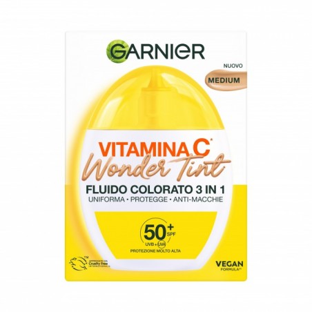 GARNIER FLUIDO COLORATO 3IN1 VIT.C MEDIUM 40ML