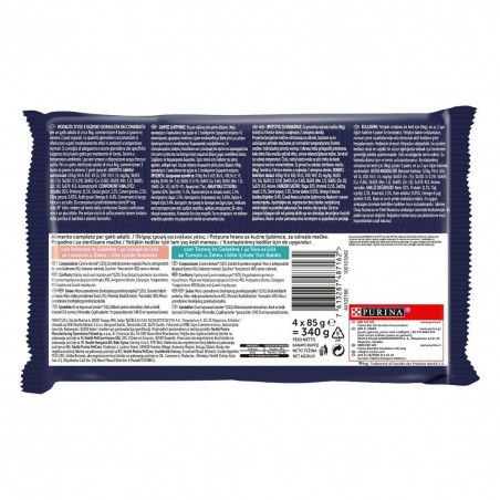 PURINA LE GHIOTTONERIE SALM/TONNO 85GRX4