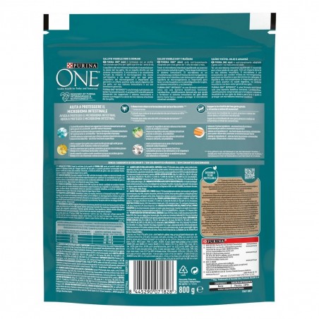PURINA ONE GATTO CROC SALMONE/CER ADULT 800GR