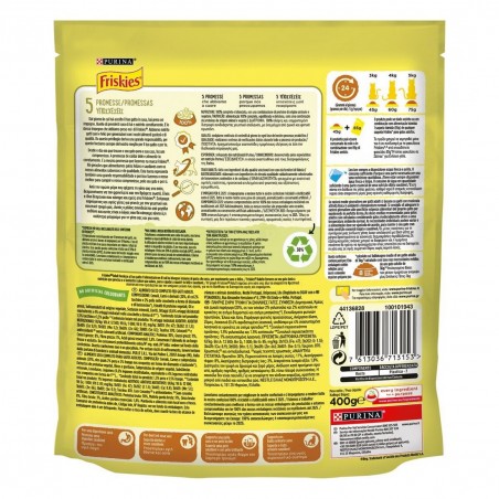 FRISKIES CROC GATTO POLLO/TACCH/VERD 400GR