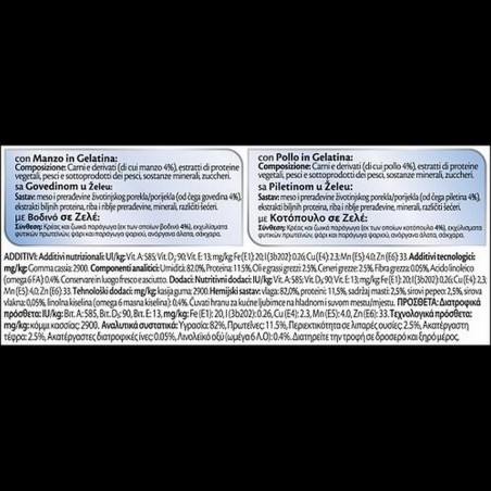 PURINA LE GHIOTTONERIE MANZO/POLLO 85GRX4