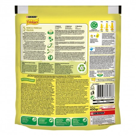 FRISKIES CROC GATTO CONIGLIO/POLLO/VERDURE 400GR