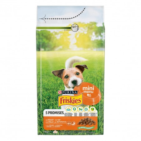 FRISKIES CROC CANE VITAFIT MINIMENU POL/VERD 1.5KG