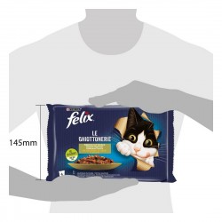 PURINA LE GHIOTTONERIE SALM/ZUCCH GEL 85GRX4